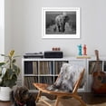 thumbnail image 4 of Art.com Mother and Calf, African Elephant (Loxodonta Africana), Addo National Park, South Africa, Africa Photographic Print by Ann & Steve Toon, White Frame Wall Art, 40" x 32", 4 of 5