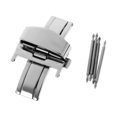 thumbnail image 1 of kurtrusly Stainless Steel Deployment Butterfly Buckle Clasp for Watch Strap 16mm, 1 of 1
