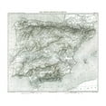 thumbnail image 2 of Thiers 13x12 Black Ornate Wood Framed with Double Matting Museum Art Print Titled - Spain Portugal - Thiers 1866, 2 of 4