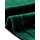 thumbnail image 5 of Blusa de trabajo informal de manga larga con cuello de corbata de terciopelo retro para mujer Allegra K Verde Oscuro M, 5 of 6