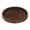 Brown2, variant on Round Candle Tray for Home Wooden Candle Holder for Pillar Candles Distressed Farmhouse Light Plate Centerpiece for Coffee Kitchen Counter Living Room