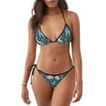 thumbnail image 1 of Fotbe Dogs Traje de Baño para Mujer de Dos Piezas – Bikini Sexy de Tirantes Tipo Halter con Diseño Triangular, 1 of 6