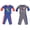 Blue - Dinosaur and Grey - Rocket, variant on Boys Two Piece Fleece Set (Pack of 2) (Blue - Dinosaur and Grey - Rocket, Boys 7)
