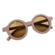 thumbnail image 1 of Gafas de sol retro para niños, lindas gafas redondas para niños pequeños, para playa, color morado Violeta, 1 of 6