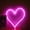 Heart, variant on Rosnek Led Neon Sign Light Wall Light Wall Decor Battery or USB Powered Light Up Acrylic Neon Sign for Bedroom, Kids Room, Living Room, Bar, Party, Christmas, Wedding