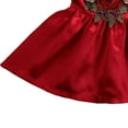 thumbnail image 5 of Robe d'Été Mignonne pour Bébé Fille Sans Manches à Fleurs pour Fête et Mariage, 5 of 5