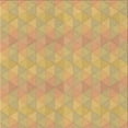 thumbnail image 1 of Ahgly Company Machine Washable Indoor Square Transitional Saffron Yellow Area Rugs, 6' Square, 1 of 7