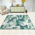 thumbnail image 2 of GZHJMY Palm Tree Non Slip Area Rug for Living Dinning Room Bedroom Kitchen, 4' x 5'(48 x 63 Inches / 120 x 160 cm), Watercolor Palm Tree Nursery Rug Floor Carpet Yoga Mat, 2 of 6