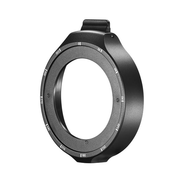 Godox Godox AK-R28 Round Adapter for AK-R21 Flash Projector, Black ABS Material, Includes Holder