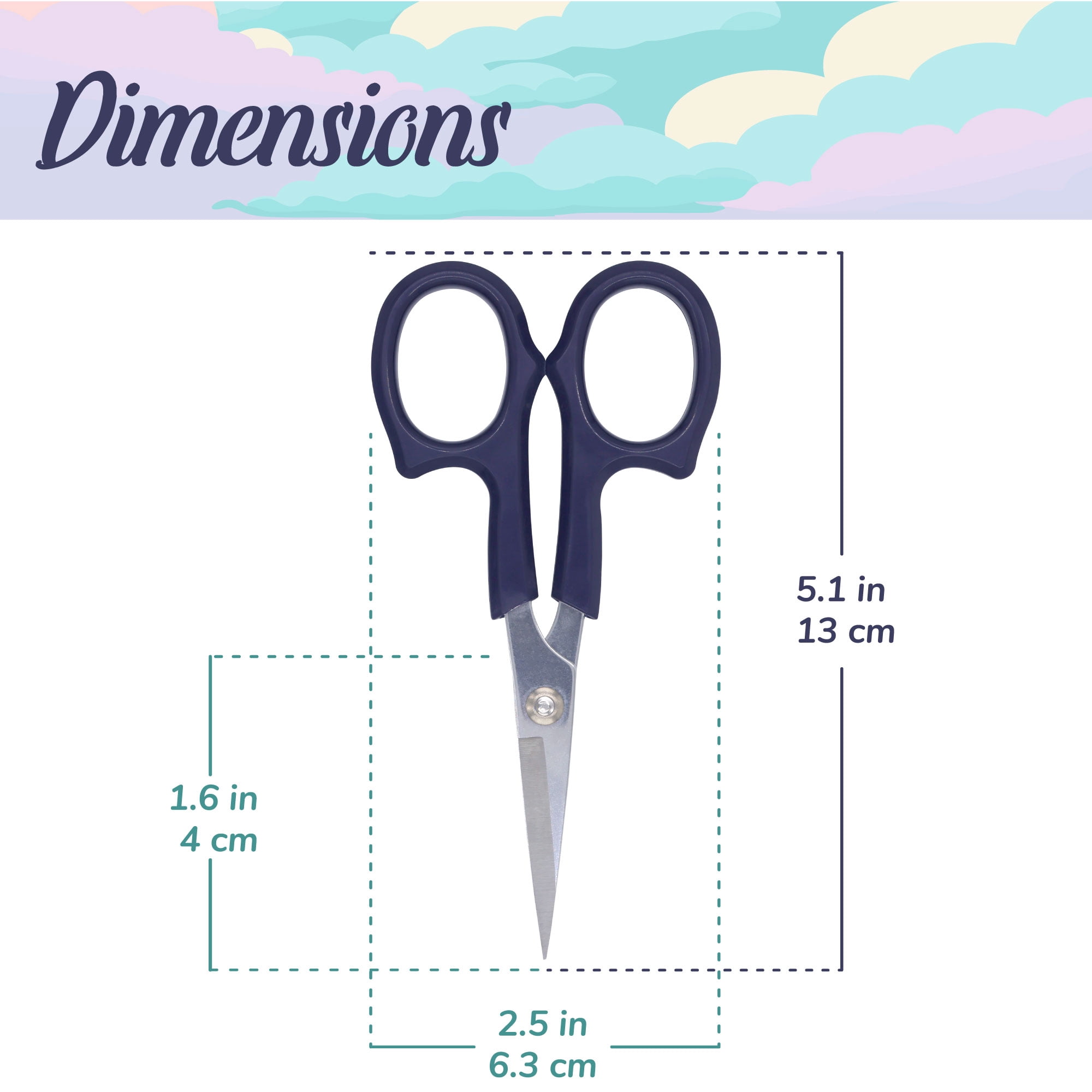 JubileeYarn Coated Embroidery Scissor - Red - 30 Scissors