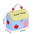 thumbnail image 3 of Lume Wear Stylish Cosmetic Bag for Makeup Organizer And Travel Toiletry Storage. A Portable Shaped Beauty Bag with Zipper for Daily Use And Vacations, 3 of 8