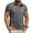 Dark Gray, variant on YLSDY Men's Casual Button Collared Shirts Classic Short Sleeve Basic Button T-Shirt Lightweight Cotton Golf Tops with Pocket Dark Gray XXXL