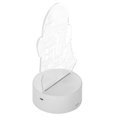 thumbnail image 2 of Lámpara de noche LED colorida 3D, luz de regalo USB con Control táctil para habitación, decoración de boda, Robot, 2 of 8