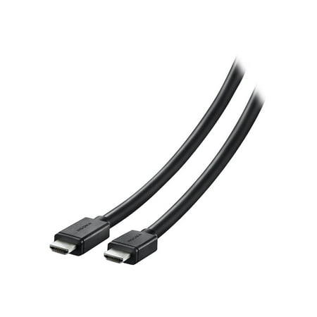 insignia - 25' 4k ultra hd in-wall hdmi cable - black