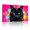 B, variant on XaaKee Wild Shadow Canvas Prints Wall Art Felines Jaguar Painting Art Prints Inner Framed 18*12Inch