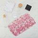 thumbnail image 4 of Bolsa de Maquillaje con Patrón Floral Único para Viajes Roja de Poliéster, 4 of 6
