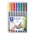 thumbnail image 1 of Bolígrafo STAEDTLER Lumocolor Universal con punta de fieltro 0,4 mm 313 WP8 x8, 1 of 7