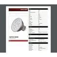 thumbnail image 2 of Satco S9495, 6.5MR16/LED/40'/27K/12V, LED Light Bulb, 2 of 2