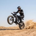 thumbnail image 3 of GlobalKeep 20"Fat Tire Dirt Electric Bike for Adults, 1500W Peak Motor, 28+MPH, Dual Disc Brakes, E-Mountain Bike With 48V 17.5Ah Removable Battery, UL2849 Certified., 3 of 11