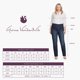 thumbnail image 5 of Vaqueros Gloria Vanderbilt Amanda High Rise Tapered para mujer, 5 of 6