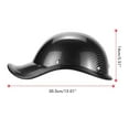 thumbnail image 1 of Casco Scoop, casco de motocicleta retro, casco de automóvil eléctrico, casco de motocicleta, casco de motocicleta elaborado por expertos, 1 of 9