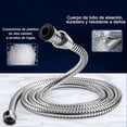 thumbnail image 3 of Doble Regaderas para Baño, Cabeza de Ducha de Lluvia de Alta Presión, 3 Modos Ducha con Rociado Suave con Tubo, Diseño de Interfaz Universal Con Soporte, 3 of 4