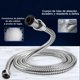 thumbnail image 3 of Doble Regaderas para Baño, Cabeza de Ducha de Lluvia de Alta Presión, 3 Modos Ducha con Rociado Suave con Tubo, Diseño de Interfaz Universal Con Soporte, 3 of 4