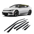 thumbnail image 1 of Northern Prime- Wind Deflectors & Visors/Rain Guards Compatible with EV6 2022-2023_Smoke Tinted Finish Tape-On Style (6Pcs), 1 of 1
