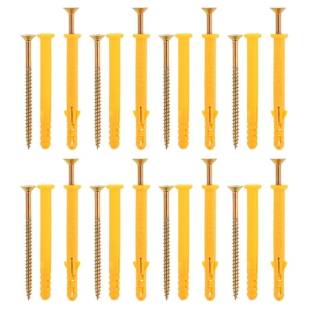 

Expansion Screw Anchor Drywall Anchors Heavy Duty Picture Carbon Steel Plastic 50 Sets