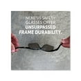 thumbnail image 4 of V30 Nemesis Safety Glasses Black Frame, Smoke Lens, 4 of 5
