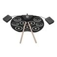 thumbnail image 2 of Tamaño portátil Roll-Up Drum Set Electronic Drum Kit 9 Silicon, 2 of 8