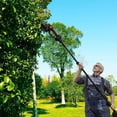 thumbnail image 2 of 4 in 1 Hedge Trimmer with Extension Pole for Shrub, Garden, Grass and Lawn(21V Battery and Charger Include), 2 of 16