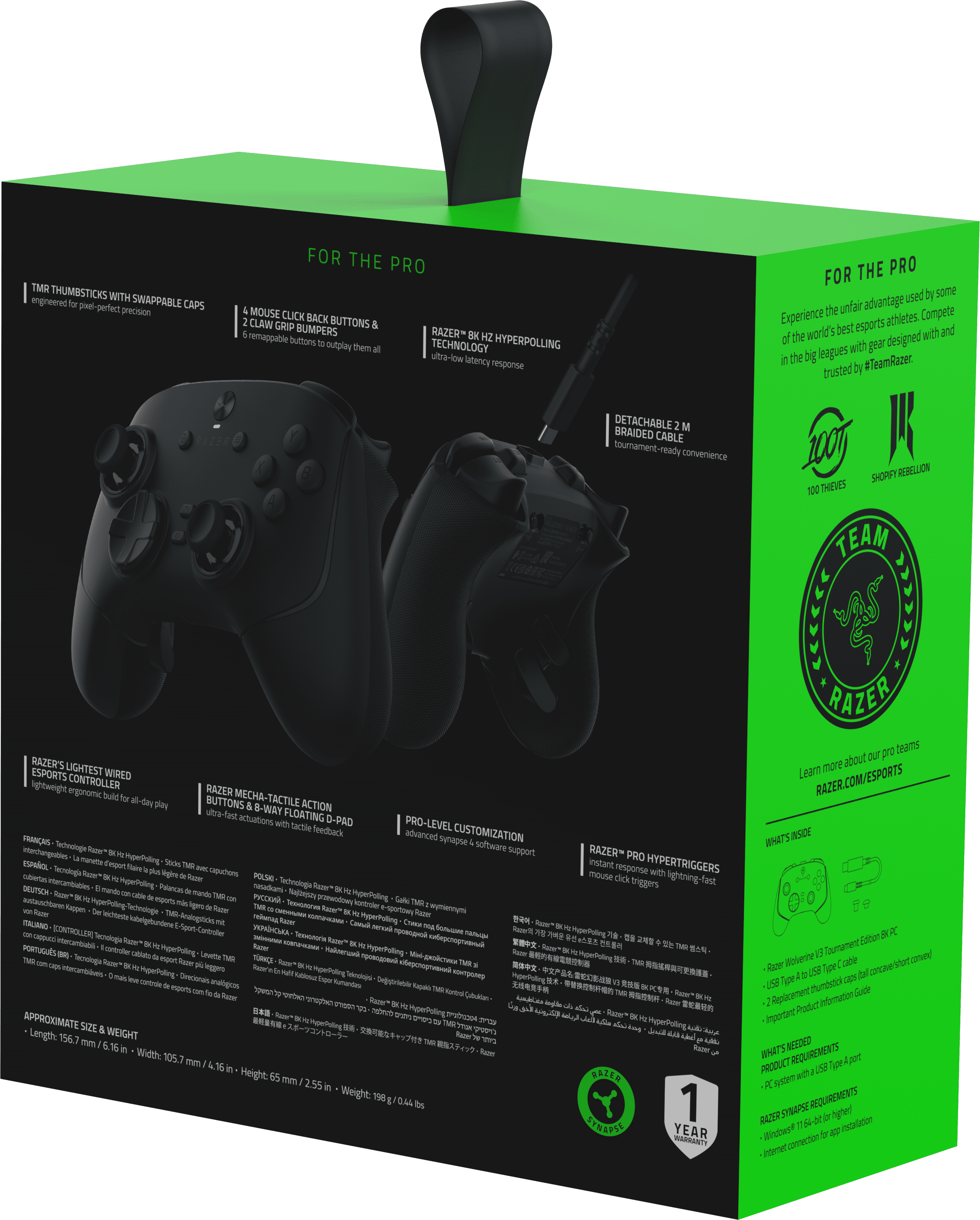 Razer Wolverine V3 Tournament Edition 8K Wired Esports Controller
