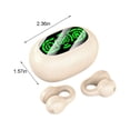thumbnail image 2 of AZXY Earbuds Wireless Bluetooth,True Wireless Earbuds,Ear Clip Headphones,Sports Ear Buds Noise Cancelling, 2 of 9