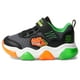 thumbnail image 4 of Zapatilla Skechers Mighty Glow 2.0-Dino-Bolt para niños, color negro y naranja, 4 of 6