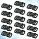 thumbnail image 4 of Hebillas de cinturón multifuncionales, hebillas de seguridad para mochila, hebilla de liberación de plástico, color negro (25mm), 50 Uds., 4 of 6