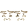 thumbnail image 1 of Chips de madera para manualidades, Mini bicicleta de dibujos animados sin terminar, respetuosa con el medio ambiente, con cuerdas, adornos colgantes de madera, manualidades, 1 of 5