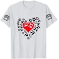 thumbnail image 4 of Tops Y Blusas de las Mujeres Estampadas Cuello Redondo Manga Corta, Poliéster Casual Top para Diario, Fiesta Y Todas las Estaciones, 4 of 9