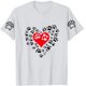 thumbnail image 4 of Tops Y Blusas de las Mujeres Estampadas Cuello Redondo Manga Corta, Poliéster Casual Top para Diario, Fiesta Y Todas las Estaciones, 4 of 9