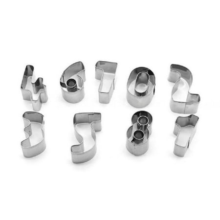 

1-8 Number Stainless Steel Cookie Cutter Number Shapes Set Cookie Cutters 1PCS