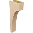 thumbnail image 5 of 5"W x 10"D x 30"H Thin Stockport Rough Cedar Woodgrain TimberThane Corbel, Primed Tan, 5 of 6