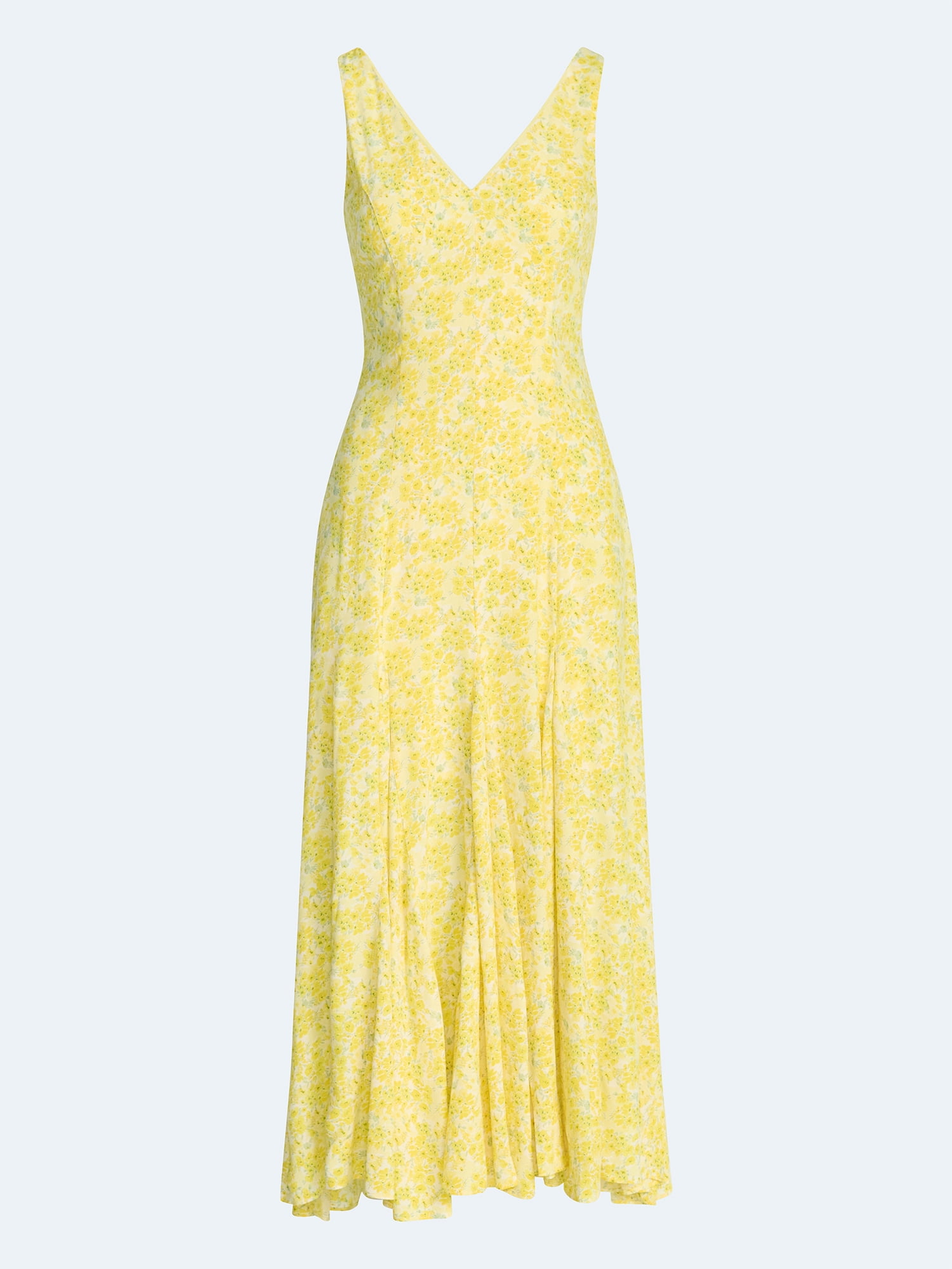 Scoop Women's and Women's Plus Maxi Godet Dress, Sizes 0-26W