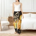thumbnail image 6 of Lsque Happy New Year 2025 C Print Women's Pajama Pants, Lounge Pant - Comfortable Home Wear,Elastic Waistband, Stylish Design-Small, 6 of 9