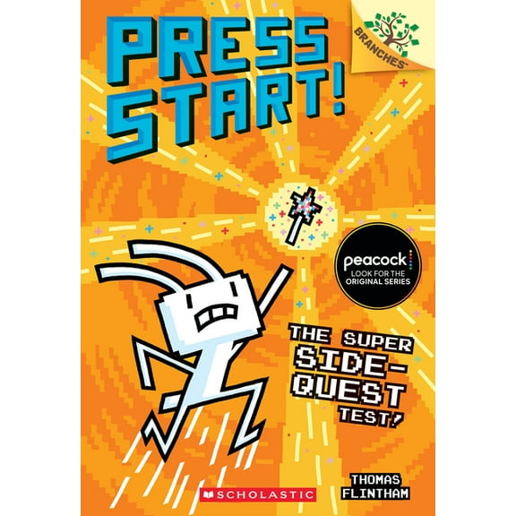 Press Start! The Super Side-Quest Test!: A Branches Book (Press Start! #6): Volume 6, Book 6, (Paperback)