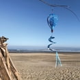 thumbnail image 5 of In the Breeze 0989 — Snowflakes Hot Air Balloon Spinner — Colorful Seasonal Outdoor Hanging Decoration, 5 of 5