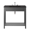 thumbnail image 6 of Modway Altura 36" MDF Ceramic and Particleboard Bathroom Vanity in Gray/Black, 6 of 6