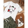 thumbnail image 3 of Cute Spookitty W Pirate Costume T-Shirt Toddler -Image by Shutterstock,  3 Toddler, 3 of 4