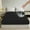 Black, variant on Xecvkr Waterproof Mattress Protector Cover 90x200cm Non-Slip Fitted Sheet Soft Fiber Bedding for Kids Pets Anti-Leak Protection