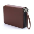 thumbnail image 1 of 184 Slots Pencil Organizer Handy Wareable Colored Pen Bags Portable Foldable Storage Pencil Wrap Case, 5 Colors, 1 of 2