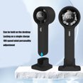 thumbnail image 6 of KUFptva Handheld Fan 1-100 Speed Hand Fan Adjustable Fan Rechargeable Fan with Digital Display for Travel Camping, 6 of 7